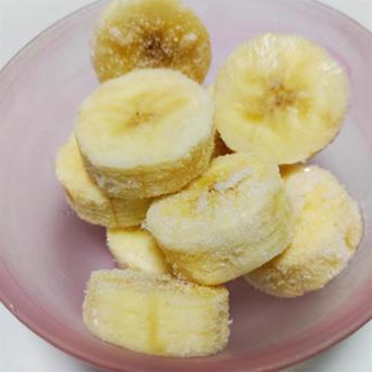 Frozen Banana Chunks