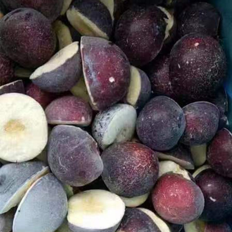 IQF Dark red plum