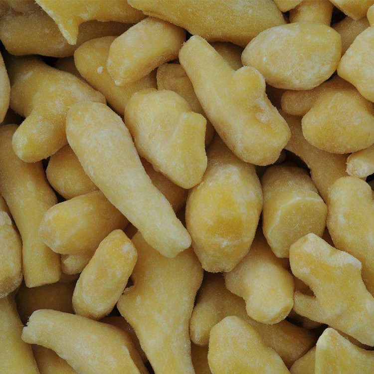 frozen ginger root